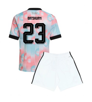 Belgien Michy Batshuayi #23 Replika Bortatröja Barn VM 2026 Kortärmad (+ Korta byxor)